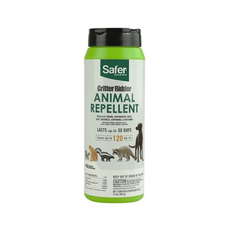SAFER BRAND Critter Ridder Animal Repellent Granules For Most Animal Types 2 lb 5926